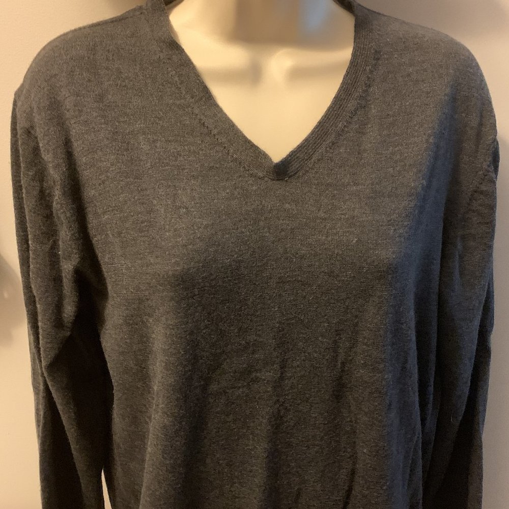 Gray Wool Sweater by Murano